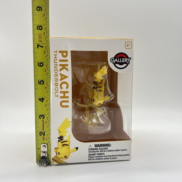 Pokemon‎ Pikachu Thunderbolt Gallery Figure New Damaged Box Toy - Picture 6 of 7